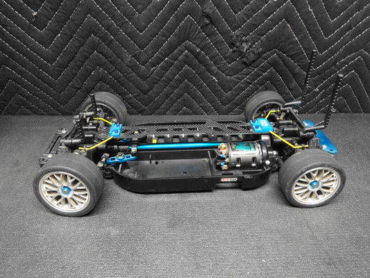 Tamiya TT01 Chassis, Wheels, Reedy Krypton Motor