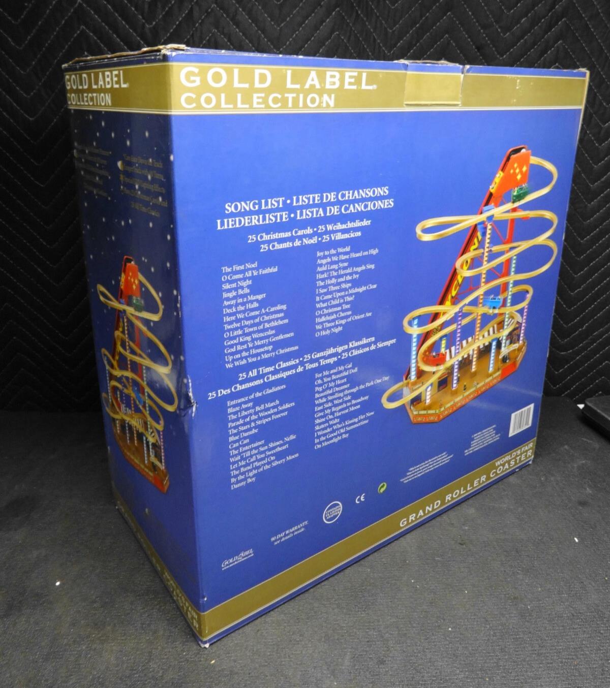 ULTRA RARE - MR. CHRISTMAS World's Fair Grand Roller Coaster - *READ*