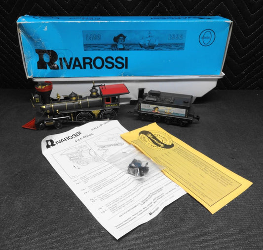 RIVAROSSI 2-RAIL O SCALE 'GENOA' 4-4-0 GENERAL 500TH DISCOVERY OF AMERICA 7185