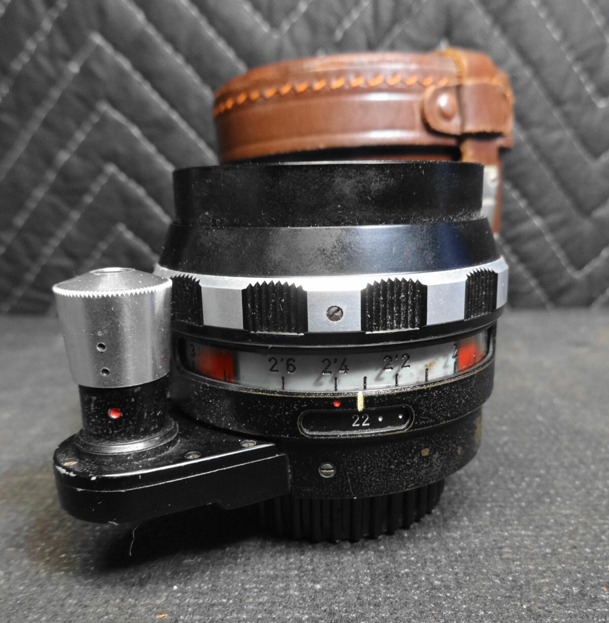 Rare Schneider Kreuznach Xenon 50mm f/1.9 Lens w/ leather case