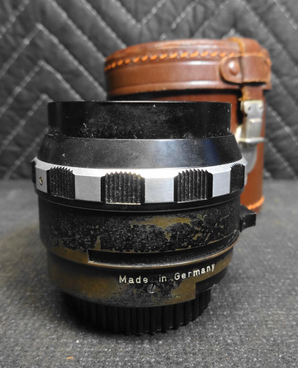 Rare Schneider Kreuznach Xenon 50mm f/1.9 Lens w/ leather case