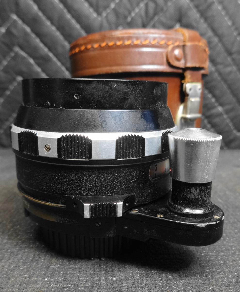 Rare Schneider Kreuznach Xenon 50mm f/1.9 Lens w/ leather case