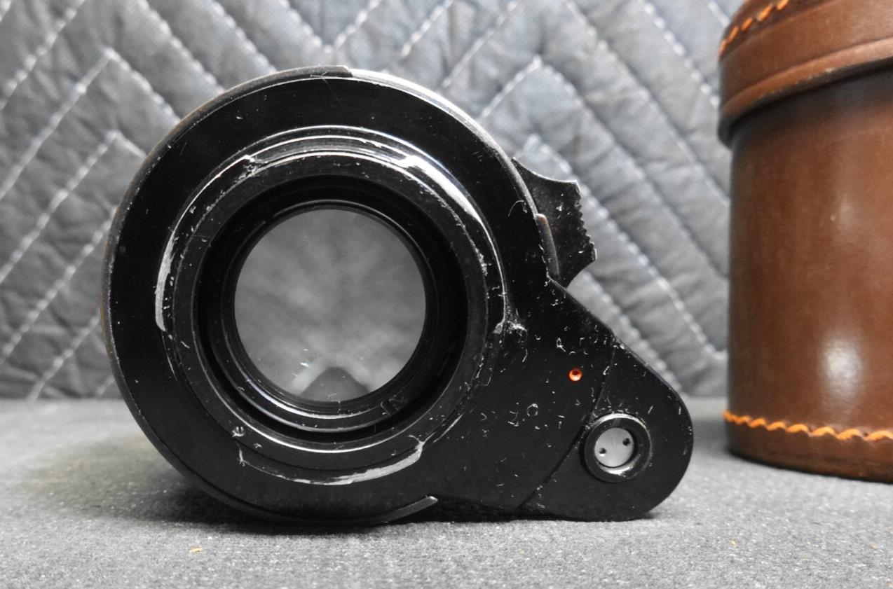 Rare Schneider Kreuznach Xenon 50mm f/1.9 Lens w/ leather case