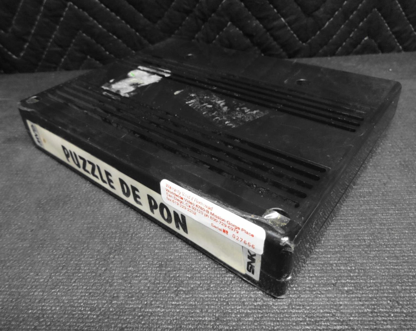 NEO GEO MVS - Puzzle De Pon Video Game Cartridge - English Arcade  SNK