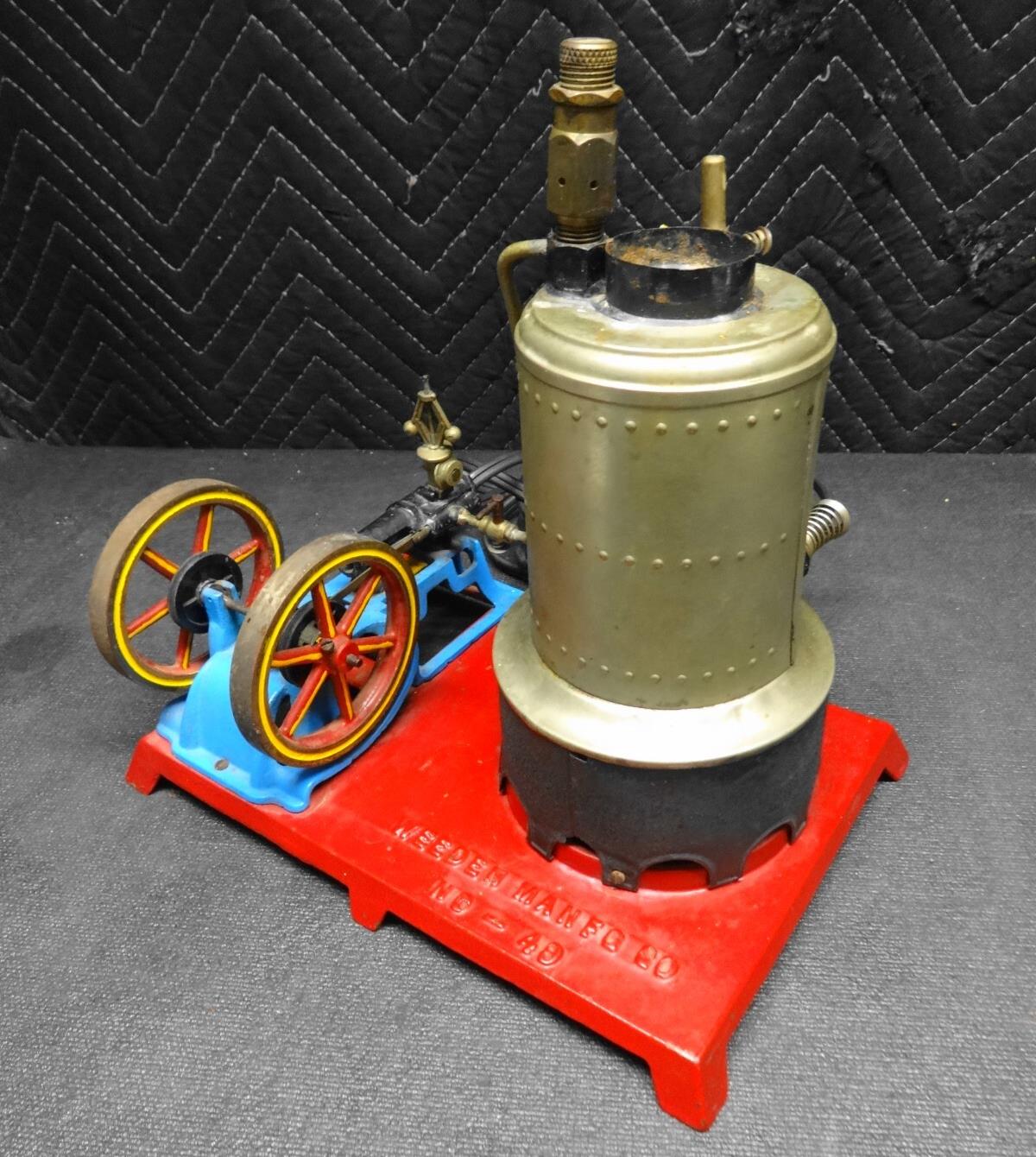 Antique Weeden Model No 49 Steam Engine Toy Complete With Governor & Site Glass