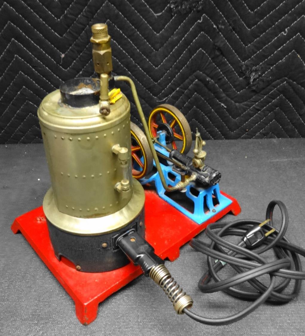 Antique Weeden Model No 49 Steam Engine Toy Complete With Governor & Site Glass