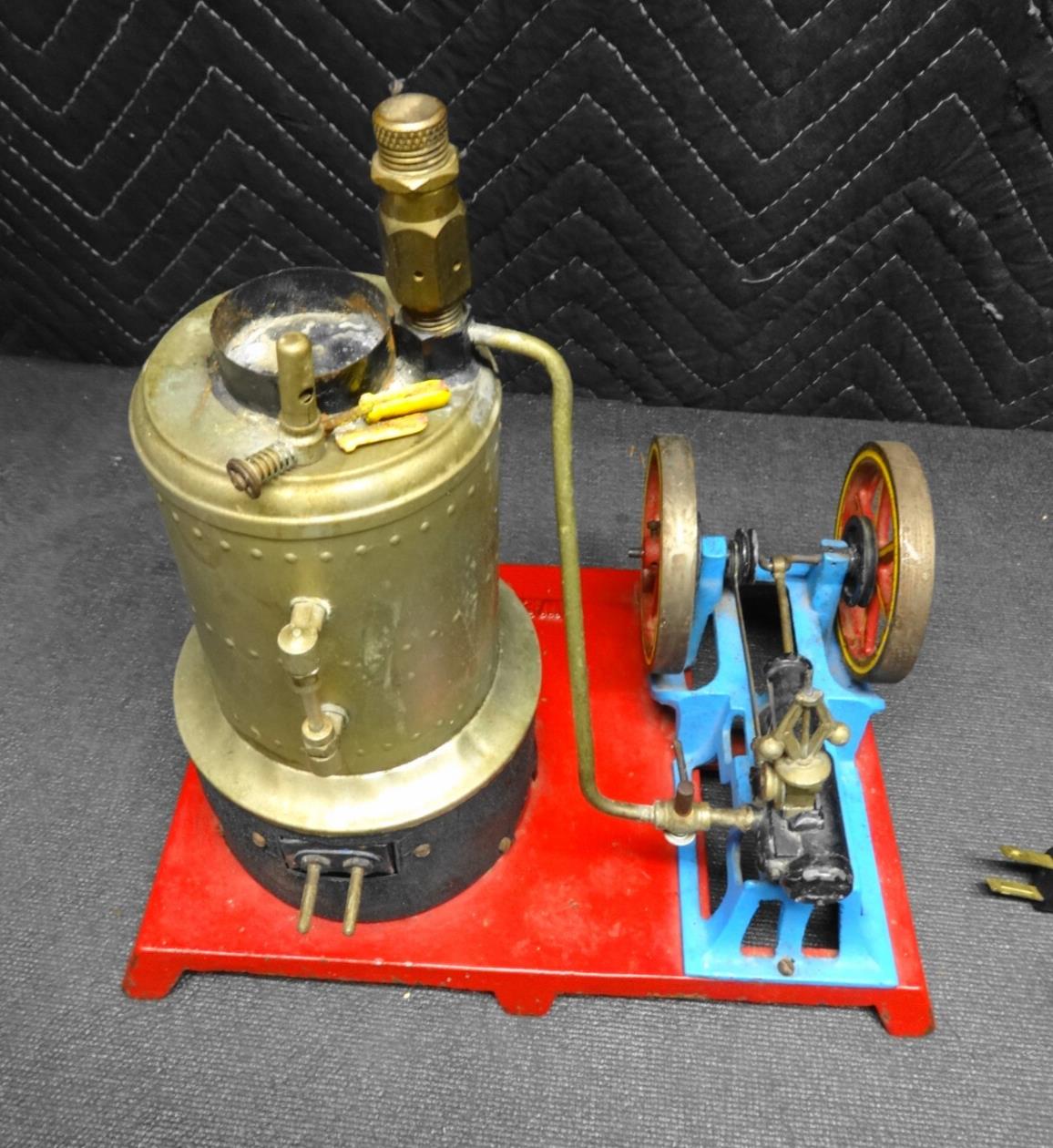 Antique Weeden Model No 49 Steam Engine Toy Complete With Governor & Site Glass