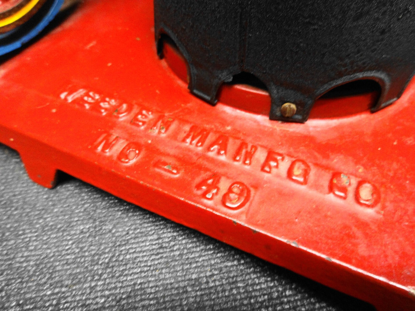 Antique Weeden Model No 49 Steam Engine Toy Complete With Governor & Site Glass