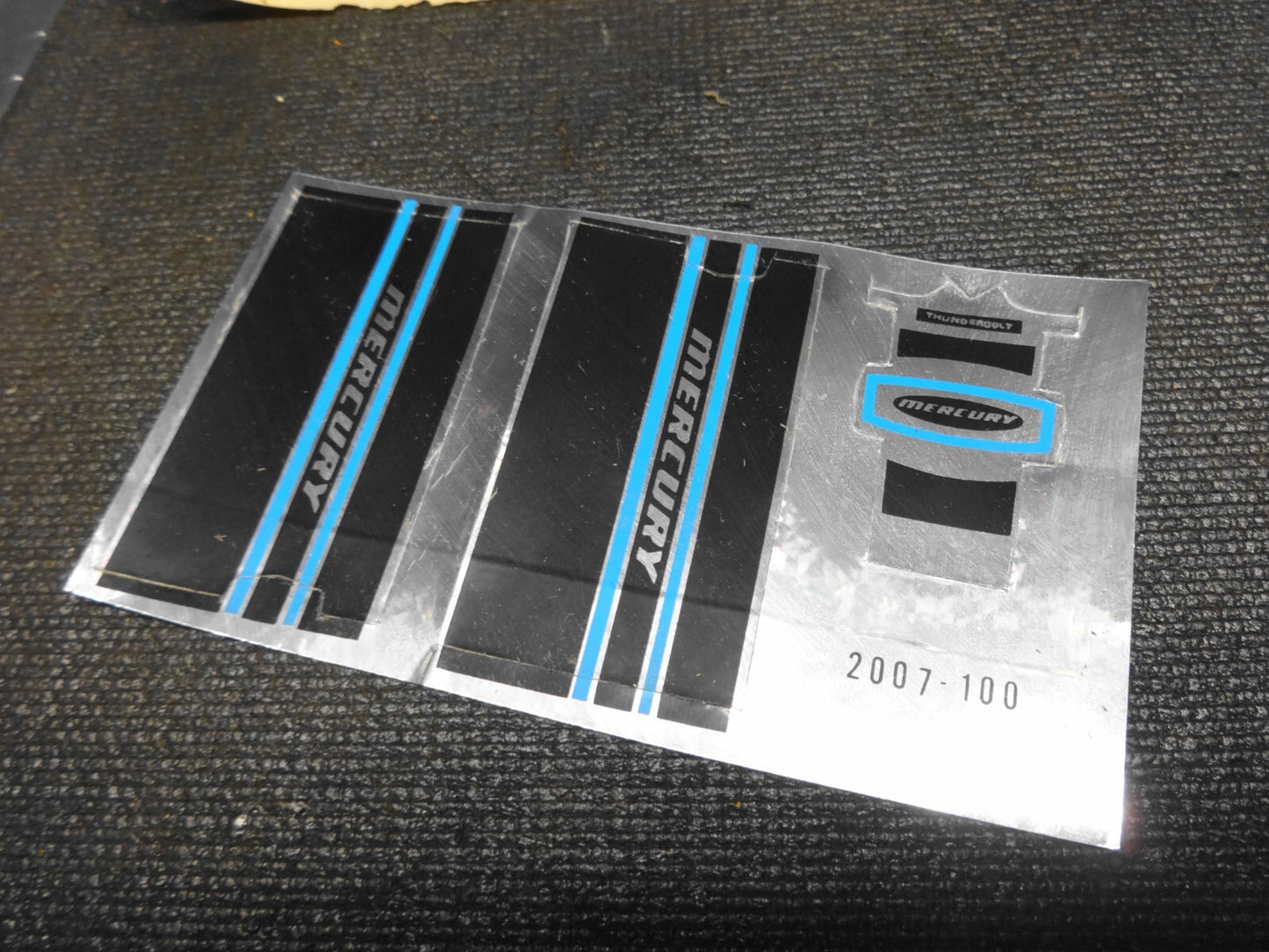 K & B AURORA MERCURY CHAMPIONSHIP RACE BOAT MODEL 60-70'S VINTAGE - NOS - #1