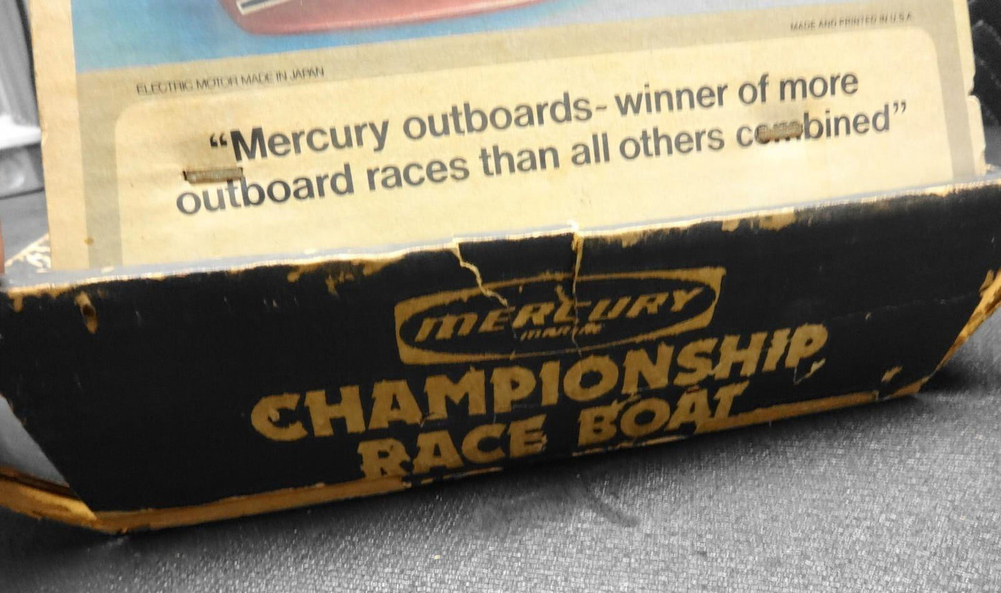 K & B AURORA MERCURY CHAMPIONSHIP RACE BOAT MODEL 60-70'S VINTAGE - NOS - #2