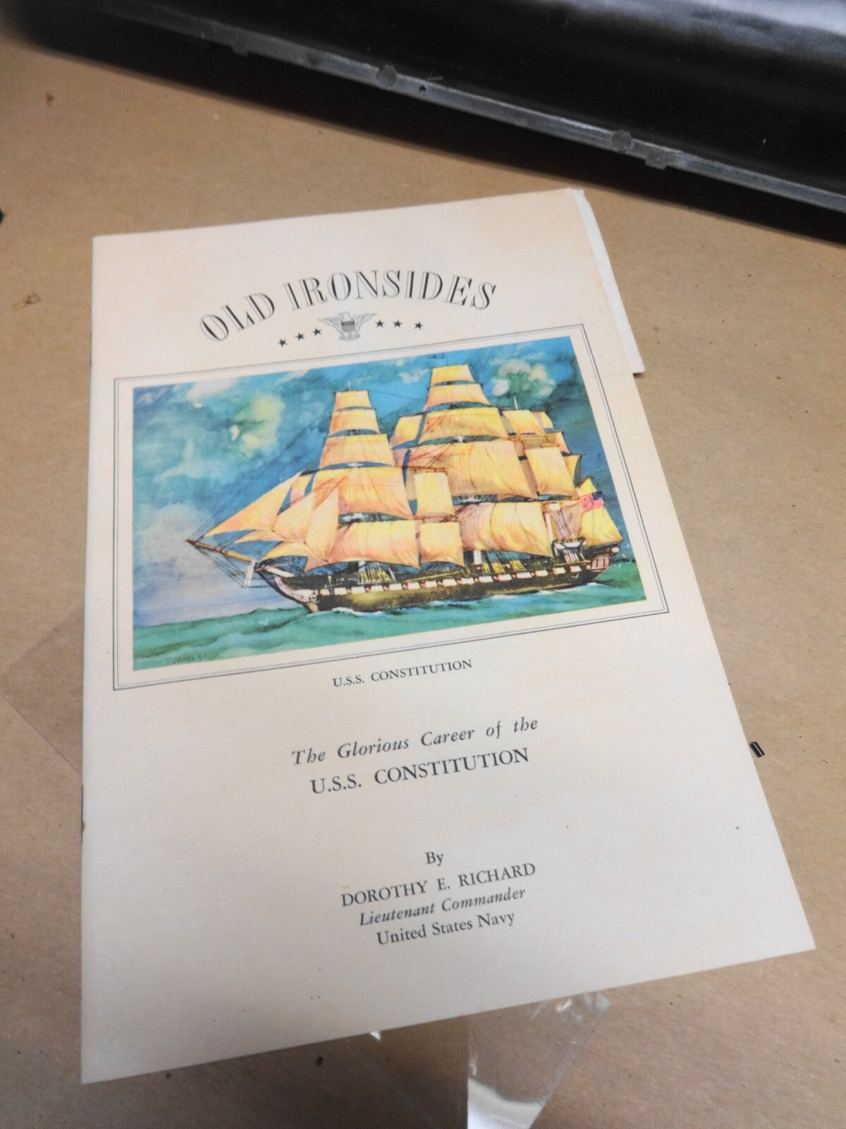 Revell USS Constitution 1/96 Scale Plastic Model Kit - Vintage 1965