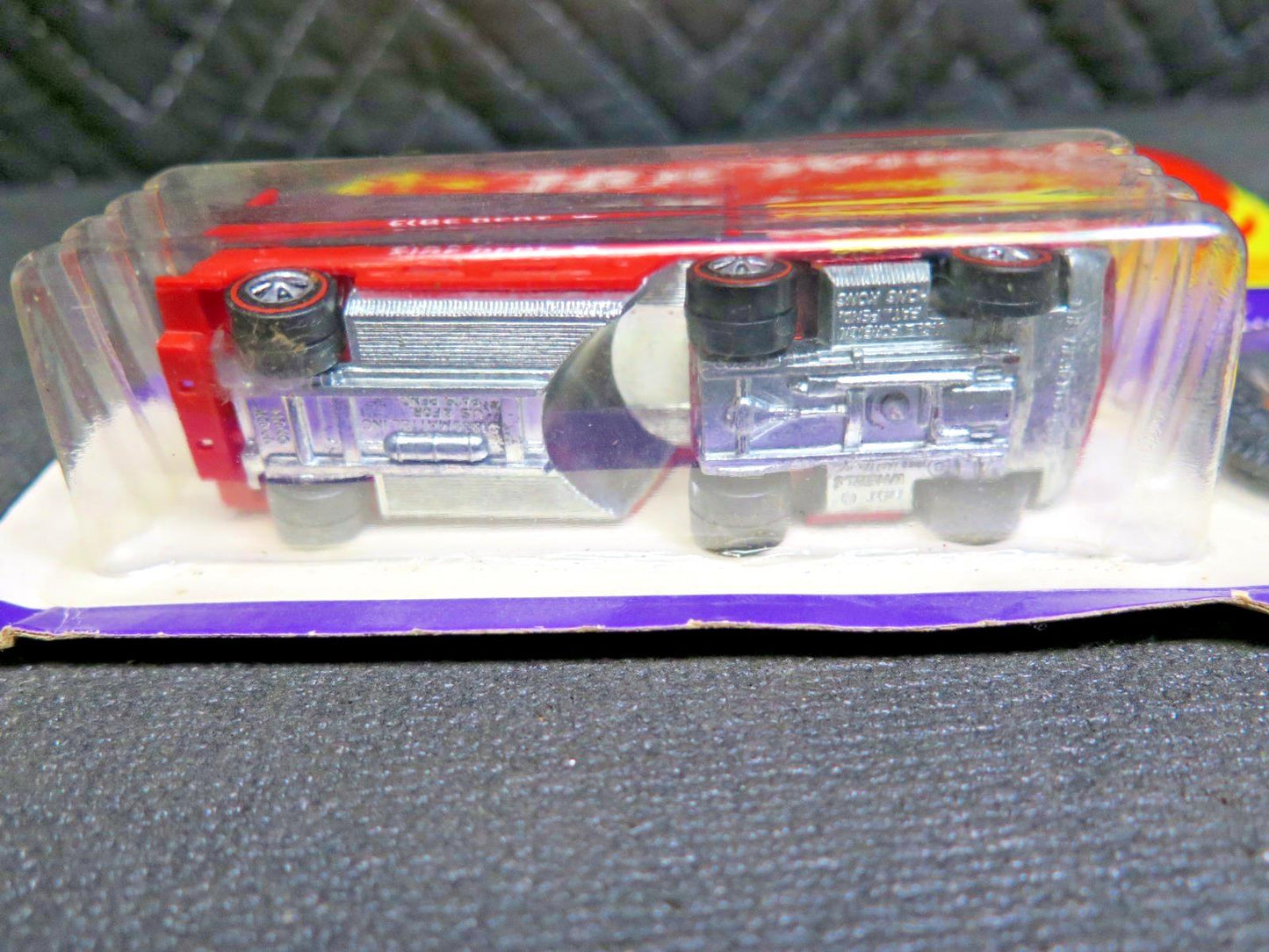 NOS Hot Wheels Heavyweights Fire Truck Vintage 1969 Redline Red Cab in Package