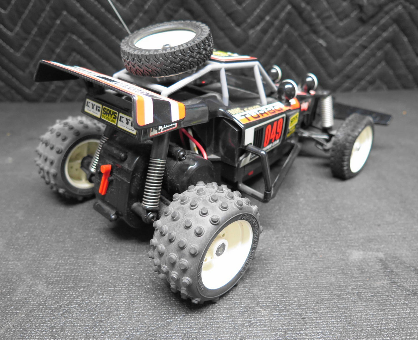 Tyco 49 MHz Turbo Hopper RC Dune Buggy Vintage 80s