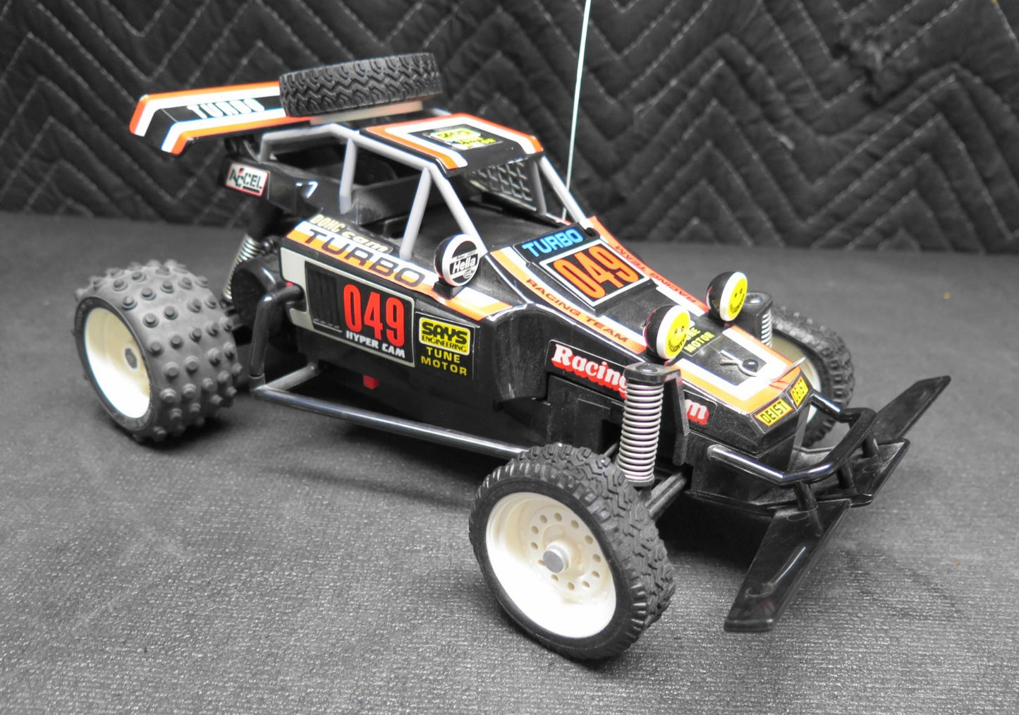 Tyco 49 MHz Turbo Hopper RC Dune Buggy Vintage 80s