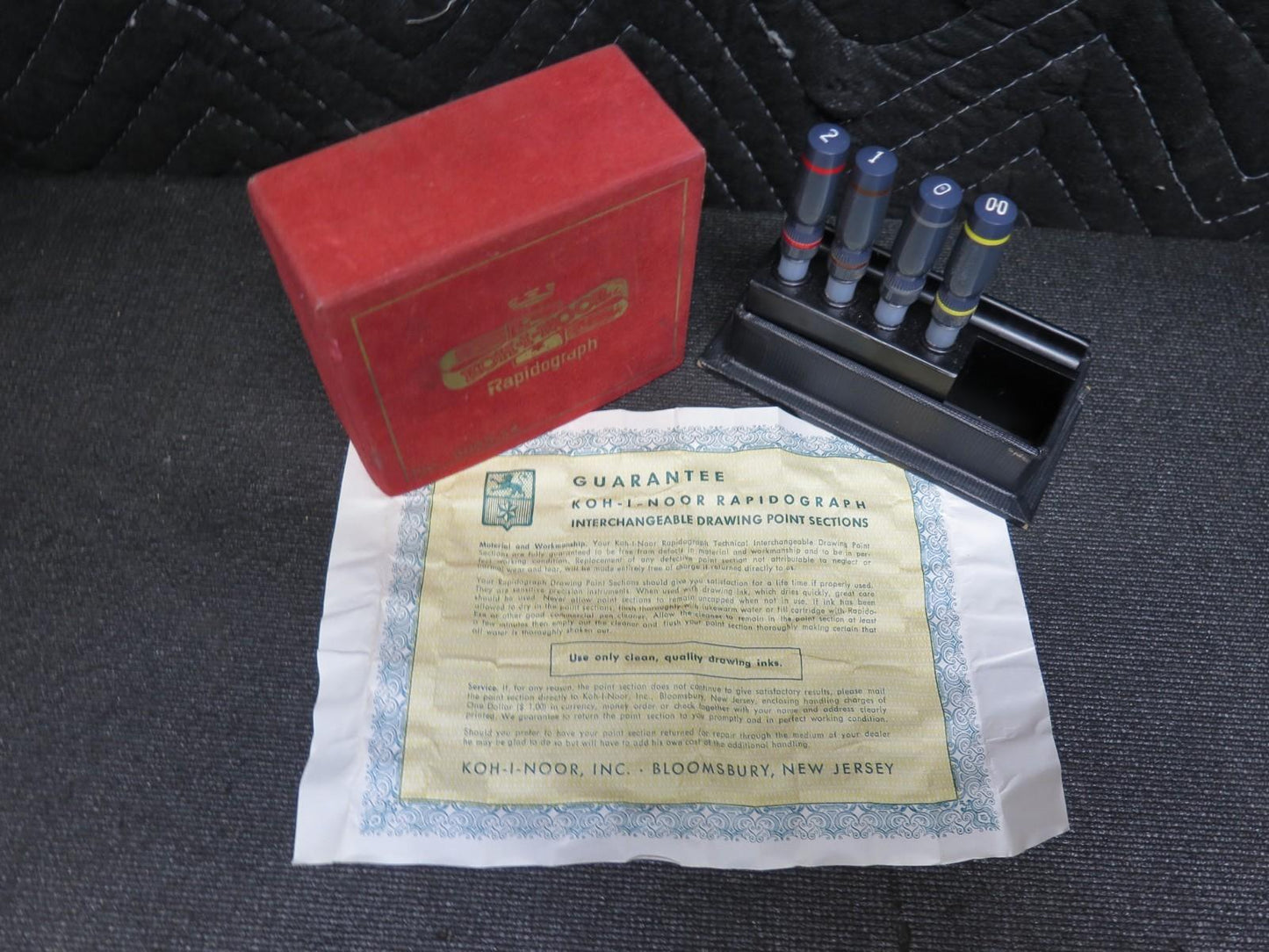 Koh-I-Noor Rapidograph Vintage Set No. 3065-S4