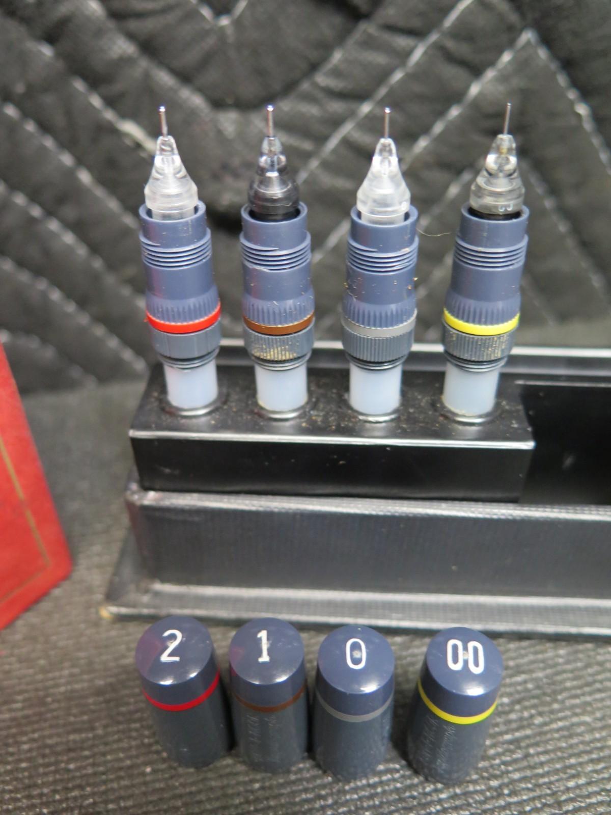 Koh-I-Noor Rapidograph Vintage Set No. 3065-S4