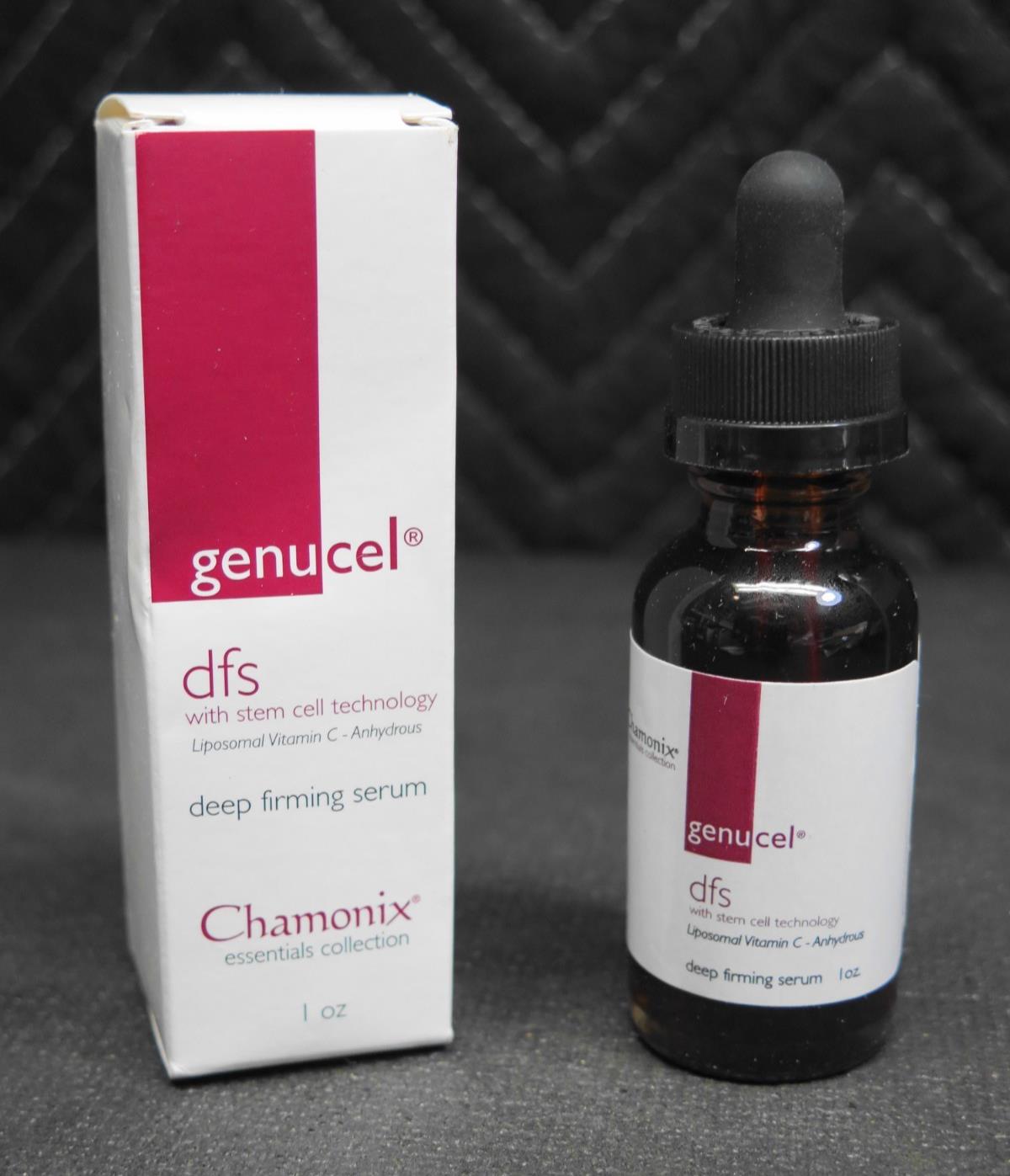 Chamonix Genucel DFS w/ Stem Cell Technology Deep Firming Serum - 1 oz - New