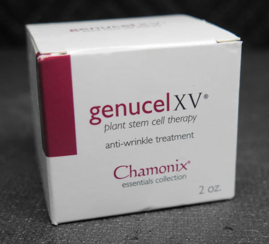 NEW AUTHENTIC $135. Chamonix Genucel XV Anti-Wrinkle Treatment Stem Cell NIB 2oz