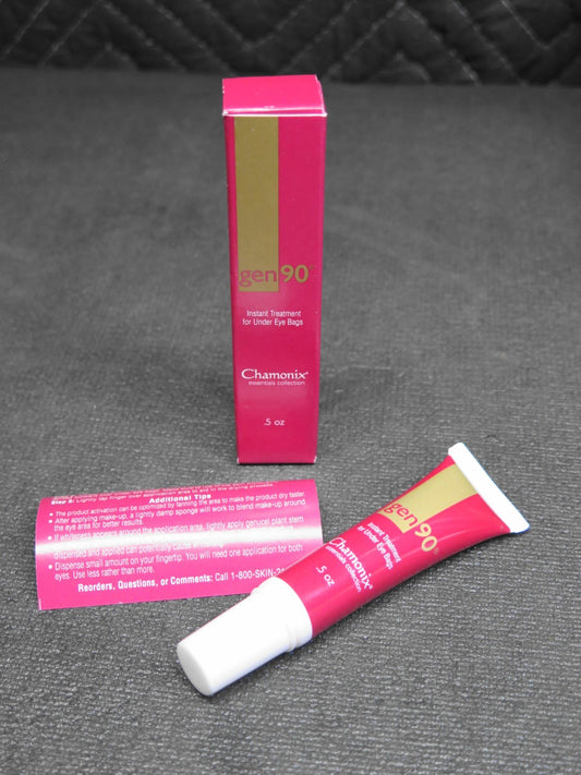 Chamonix Gen90 Instant Treatment for Under Eye Bags - .5 oz Full Size - New