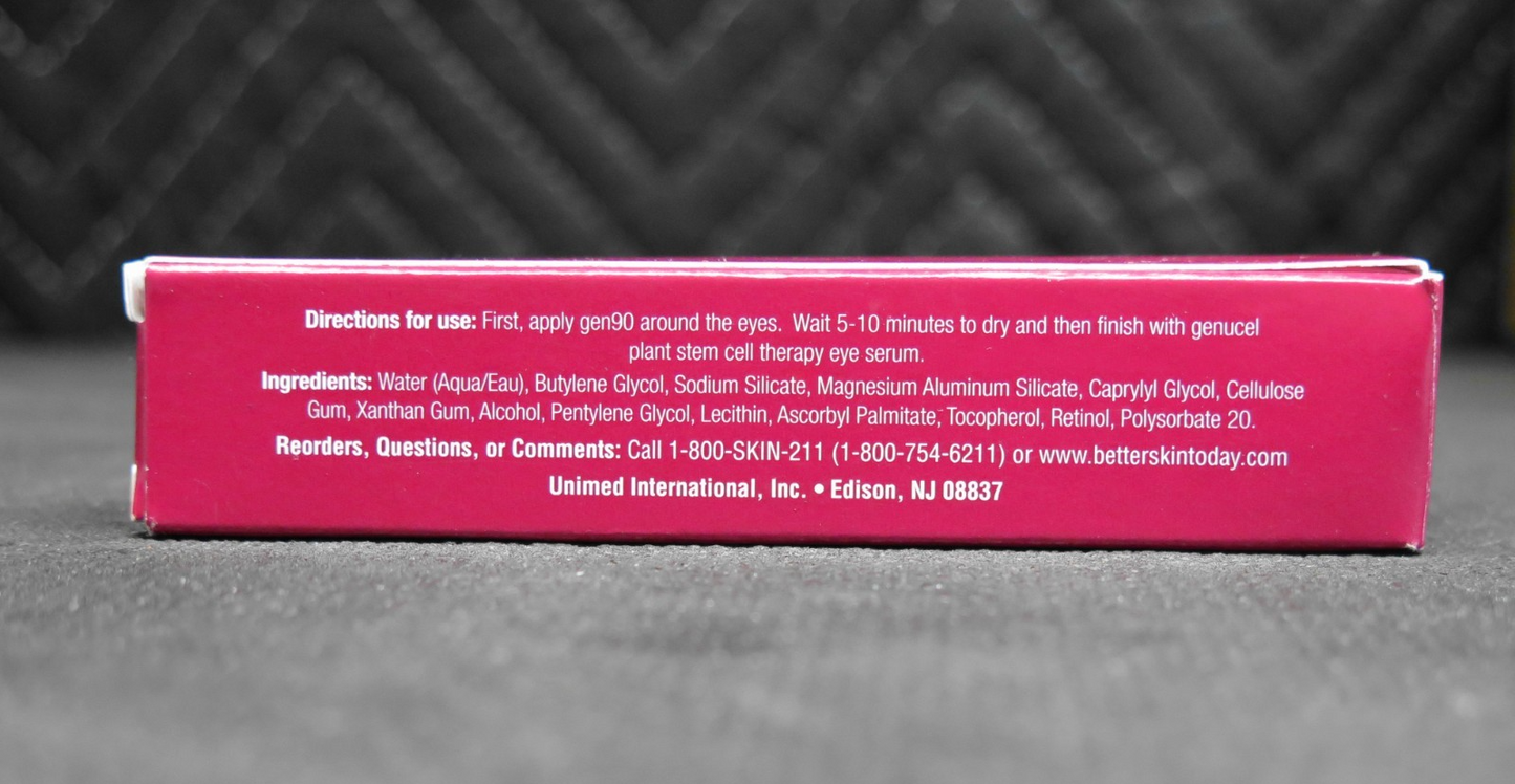 Chamonix Gen90 Instant Treatment for Under Eye Bags - .5 oz Full Size - New
