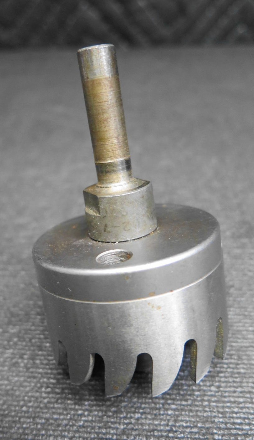 2 3/16" Course Hole Saw for Metal  ATI - AT474-28-2 1/16 ST1212E-2.062 w/ Arbor