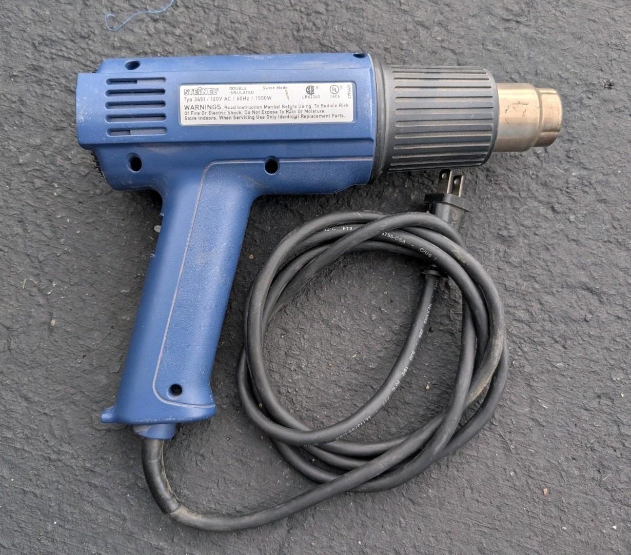 Steinel 1500w Heat Gun Adjustable Temperature Control HL 1802E 1100F
