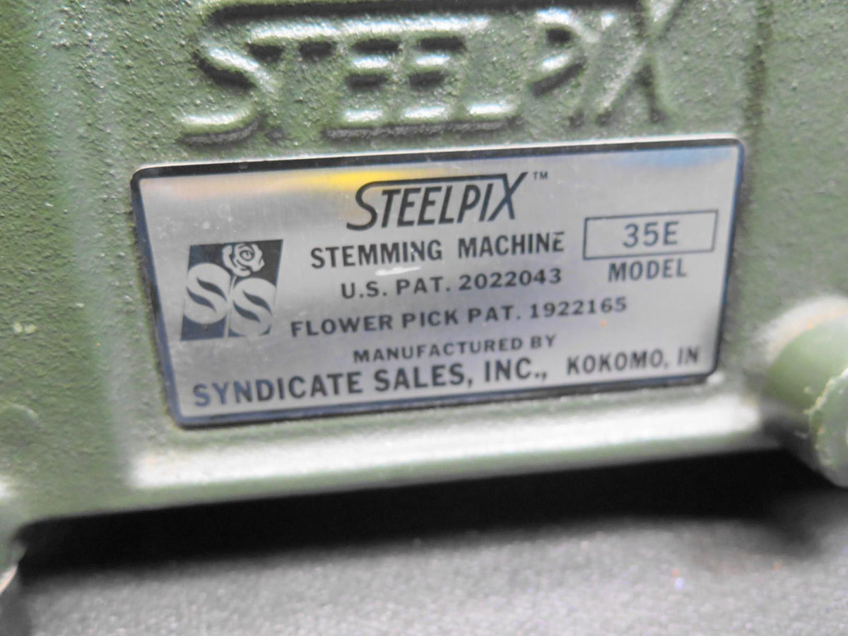 Stemming Compaction Machine STEELPIX Model 35E Professional Stemming Machine USA Heavy Duty - #2 ...