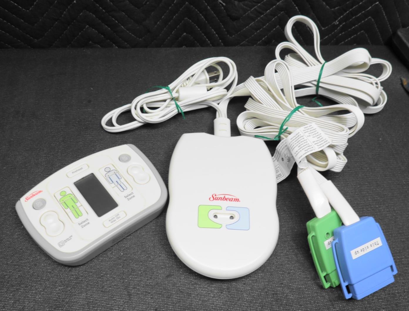 Sunbeam Heated Mattress Pad Dual Zone L85KQR & L85KQB Wireless Remote Controller