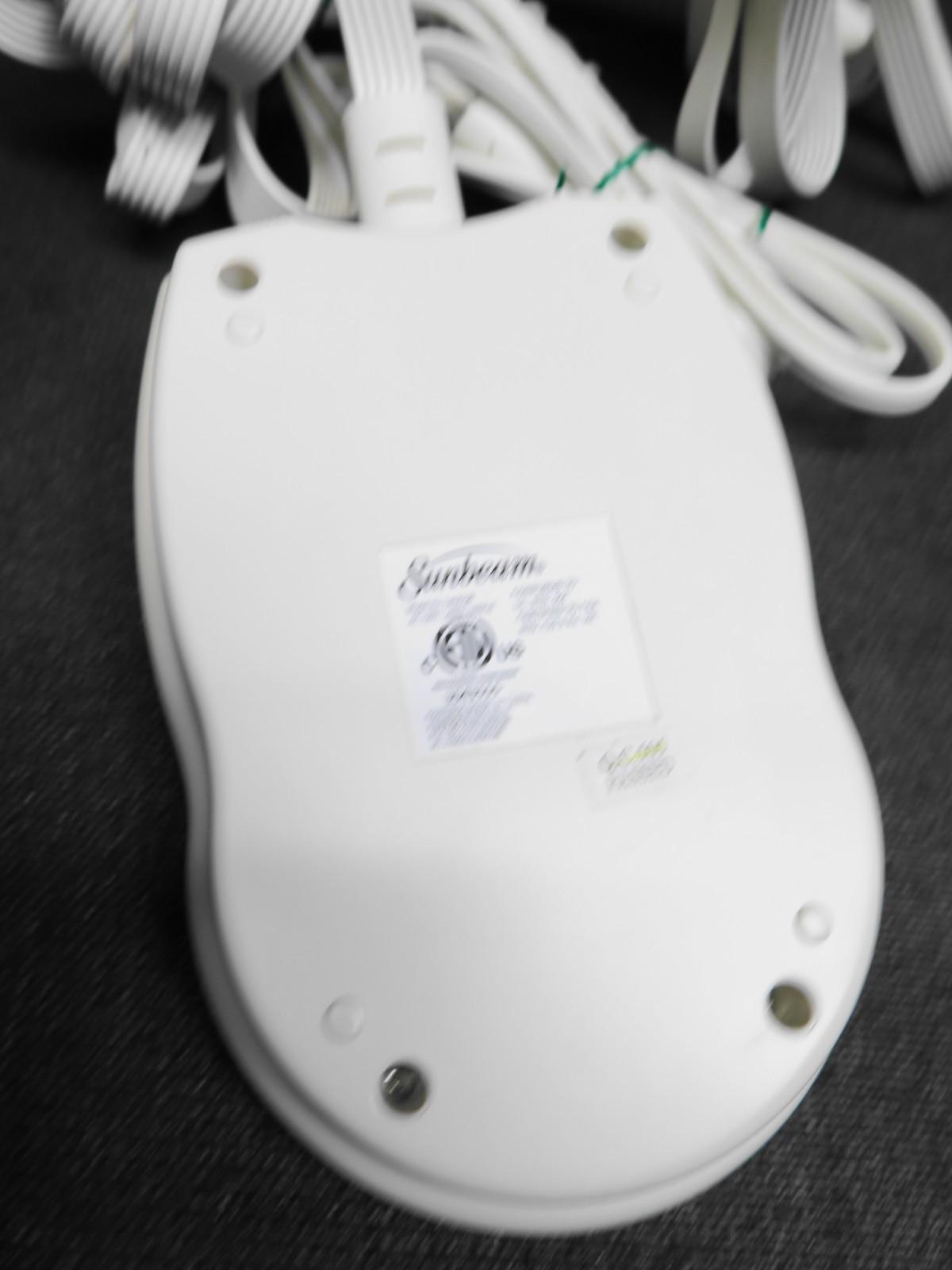 Sunbeam Heated Mattress Pad Dual Zone L85KQR & L85KQB Wireless Remote Controller