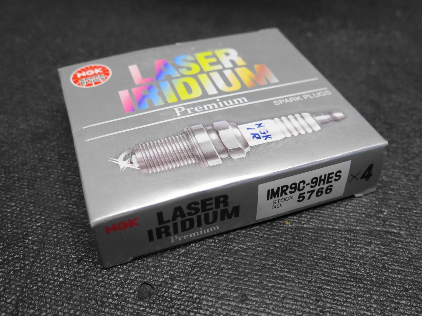 4 Pcs NGK #5766  Laser Iridium Spark Plugs IMR9C-9HES