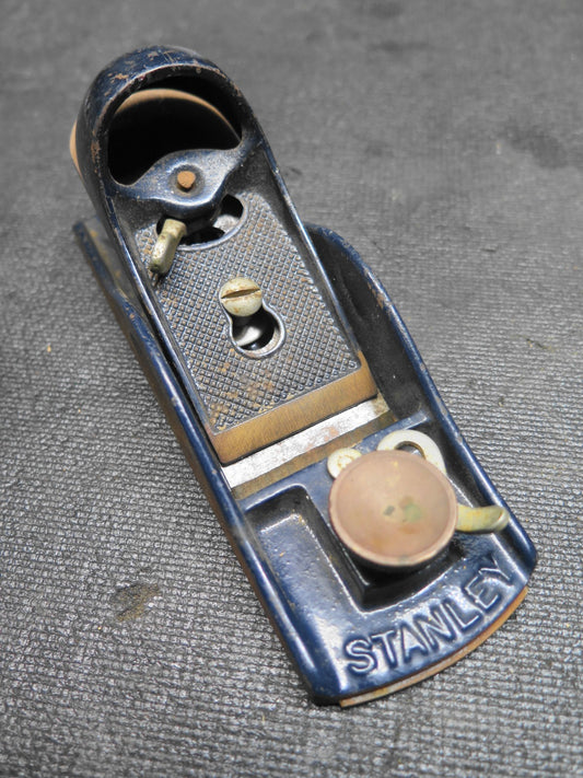 Vintage Stanley No 9 1/4 Block Plane Made In The USA Woodworking Tool