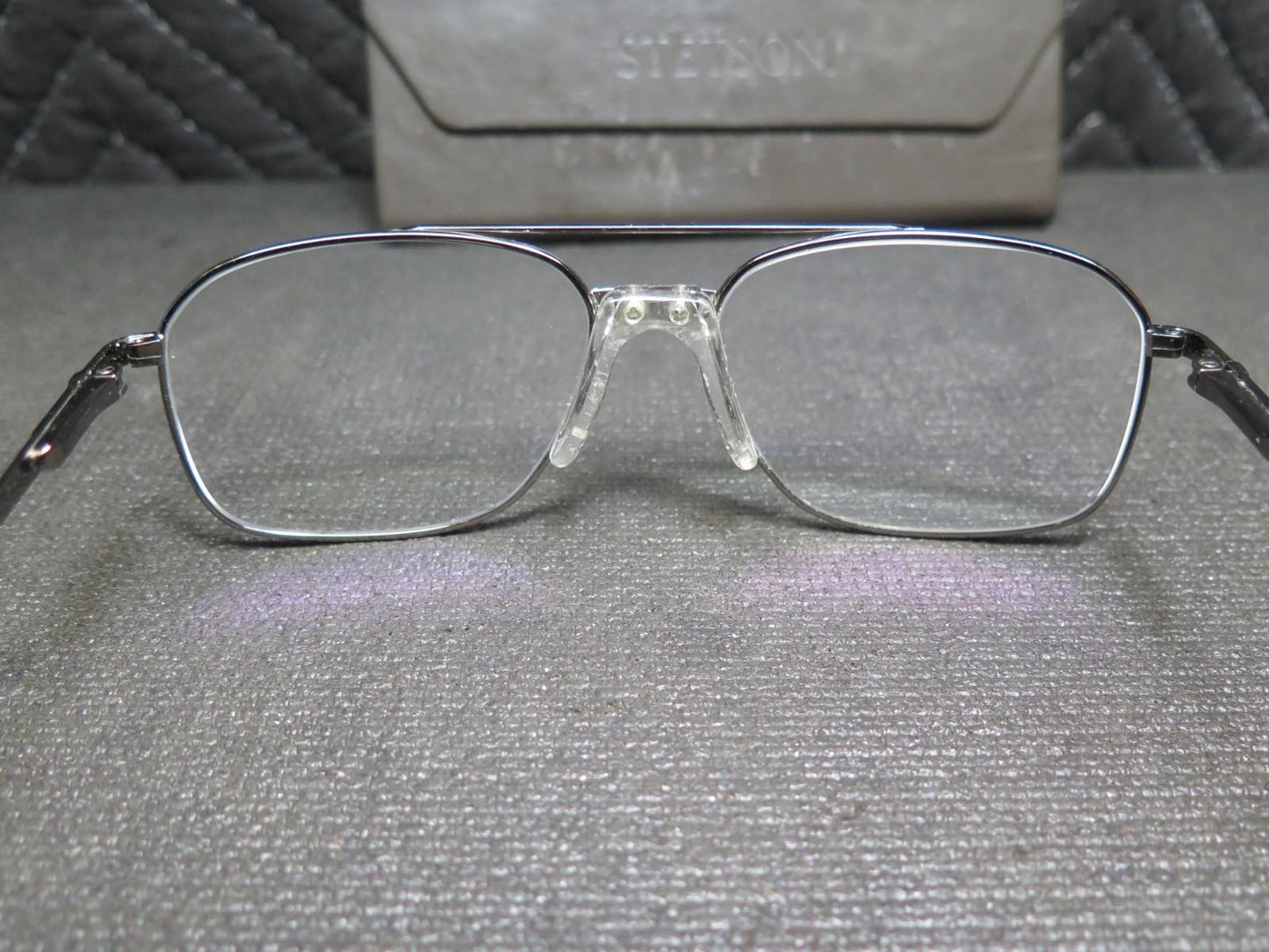 Stetson 0824 Gunmetal Zyloware 058 Glasses - 178 57-16 - Frames & Case Only