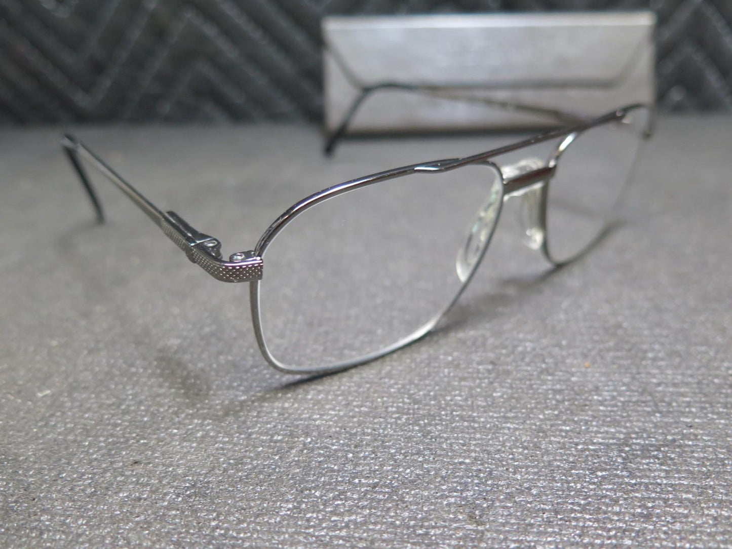 Stetson 0824 Gunmetal Zyloware 058 Glasses - 178 57-16 - Frames & Case Only