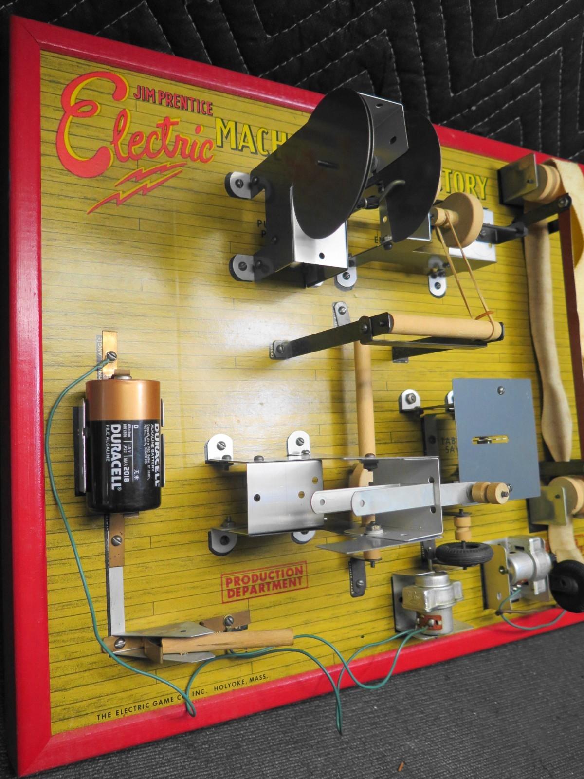 1950s Vintage Jim Prentice Electric Machine Shop and Factory Model 900 ...
