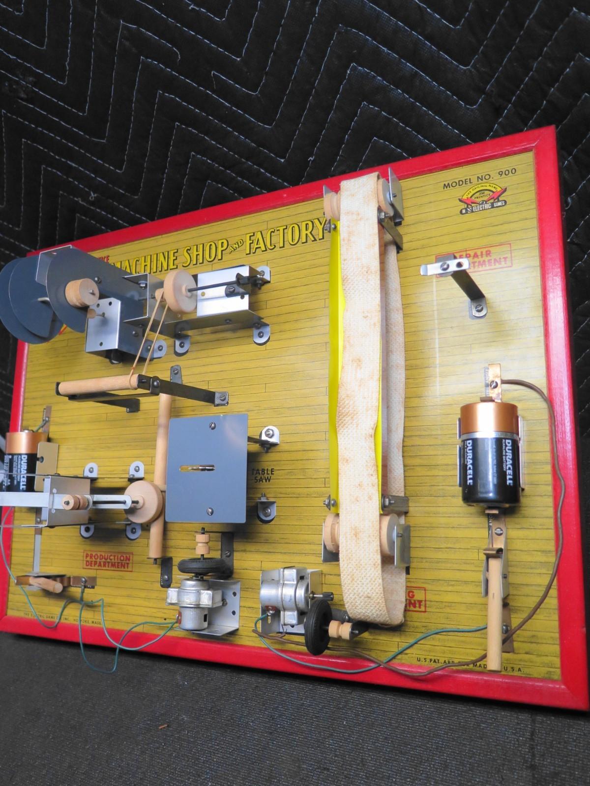 1950s Vintage Jim Prentice Electric Machine Shop and Factory Model 900 ...