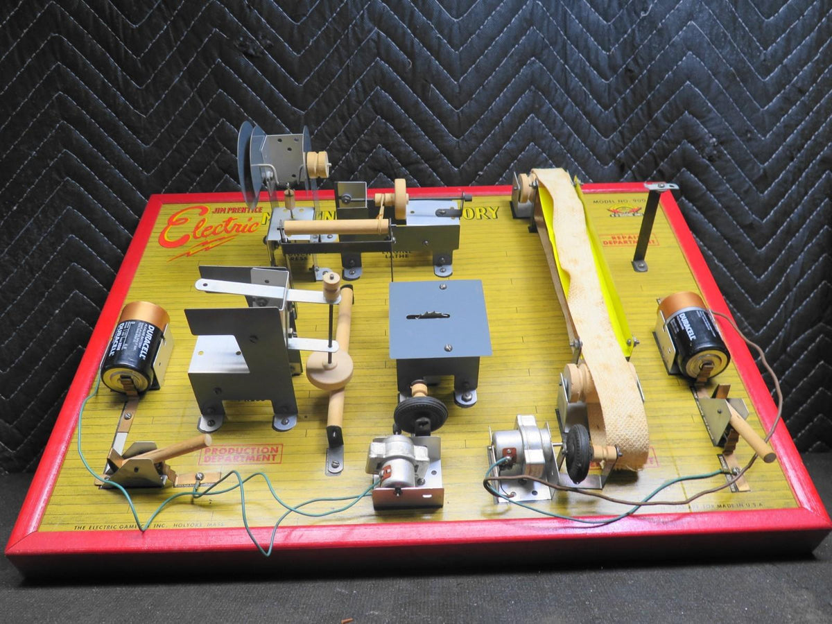 1950s Vintage Jim Prentice Electric Machine Shop and Factory Model 900 ...