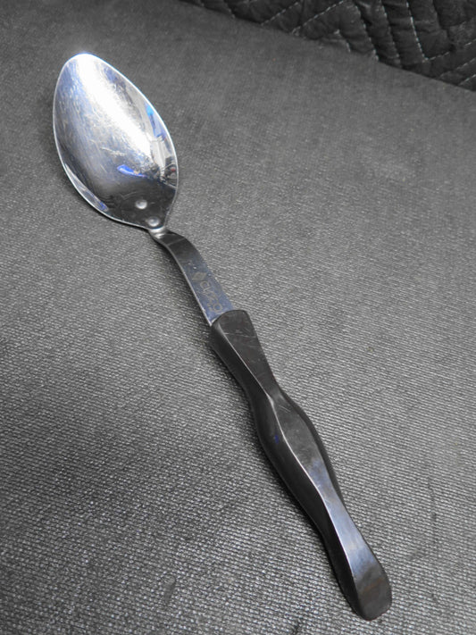 CUTCO Basting Serving Spoon 17KC Stainless Steel Classic Brown Handle 12" USA