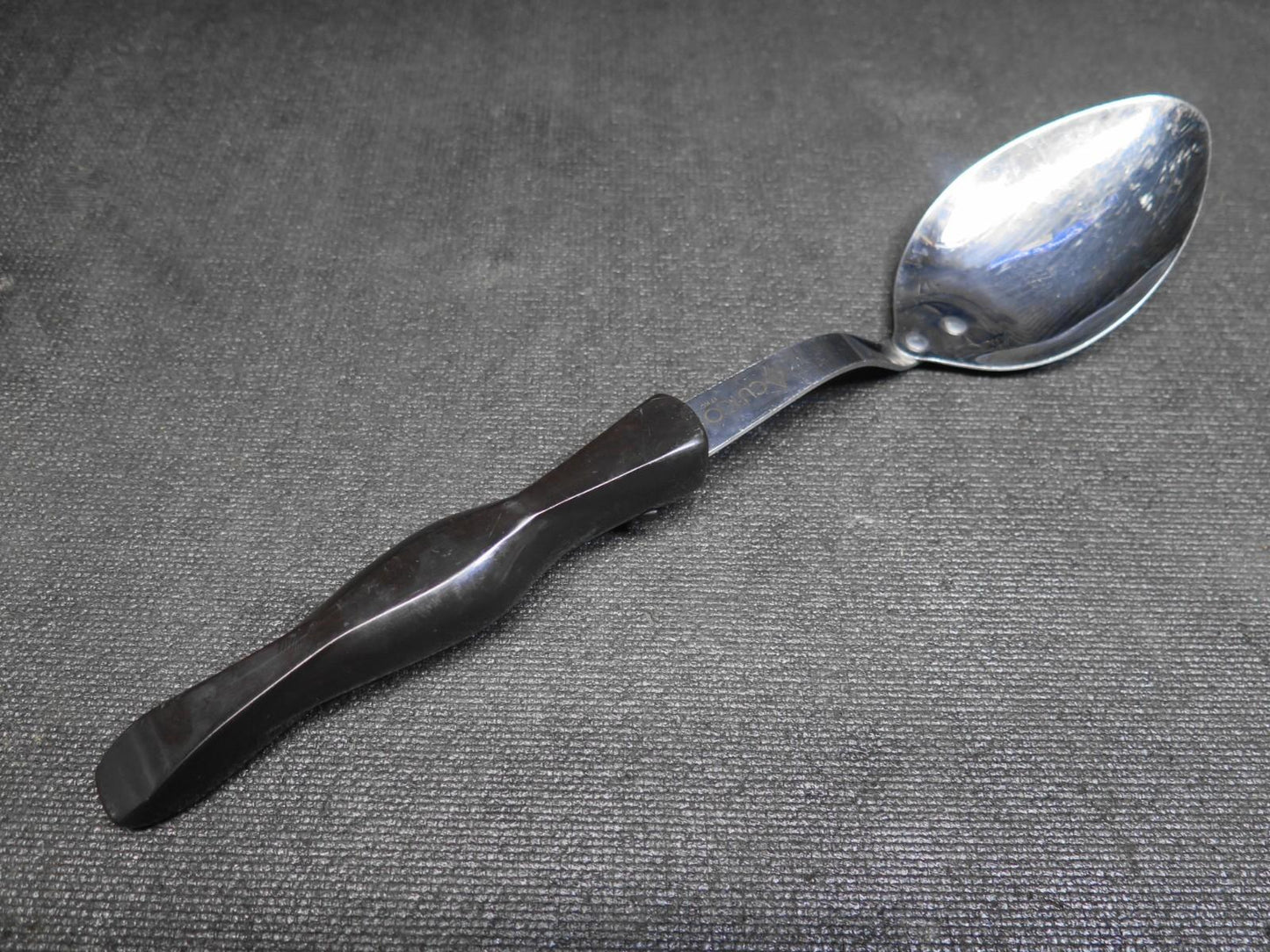 CUTCO Basting Serving Spoon 17KC Stainless Steel Classic Brown Handle 12" USA