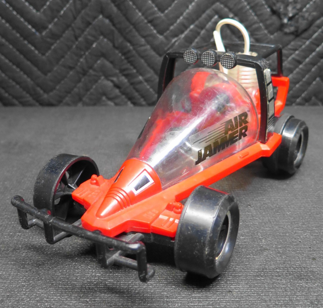 Vintage 1980 Tomy Air Jammer Rammer Dune Buggy Car - No Pump - Clear Air Tank