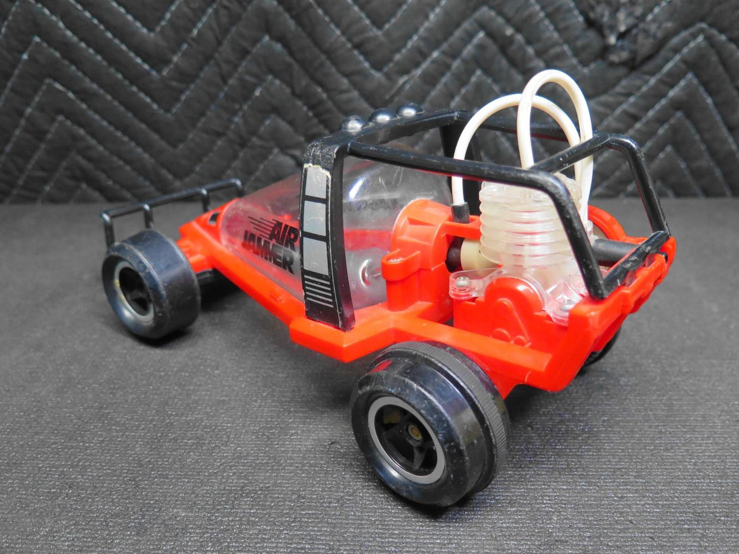 Vintage 1980 Tomy Air Jammer Rammer Dune Buggy Car - No Pump - Clear Air Tank