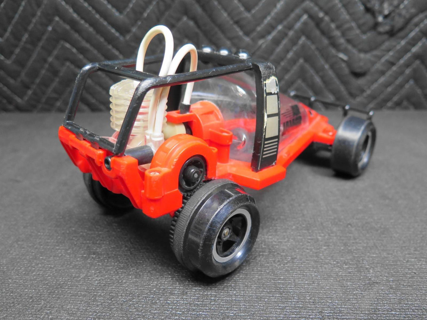 Vintage 1980 Tomy Air Jammer Rammer Dune Buggy Car - No Pump - Clear Air Tank
