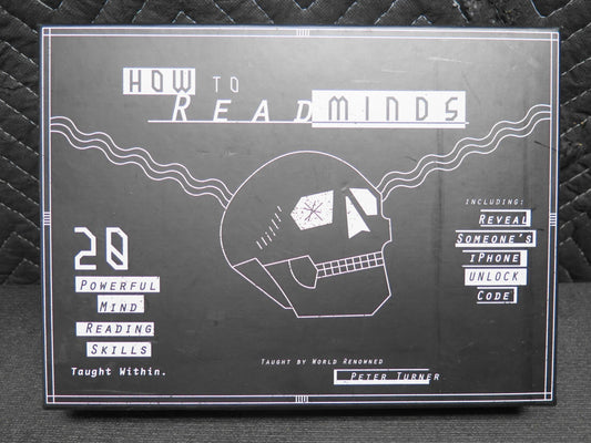 Ellusionist / Peter Turner How To Read Minds 2 - Rare & New (Open Box)