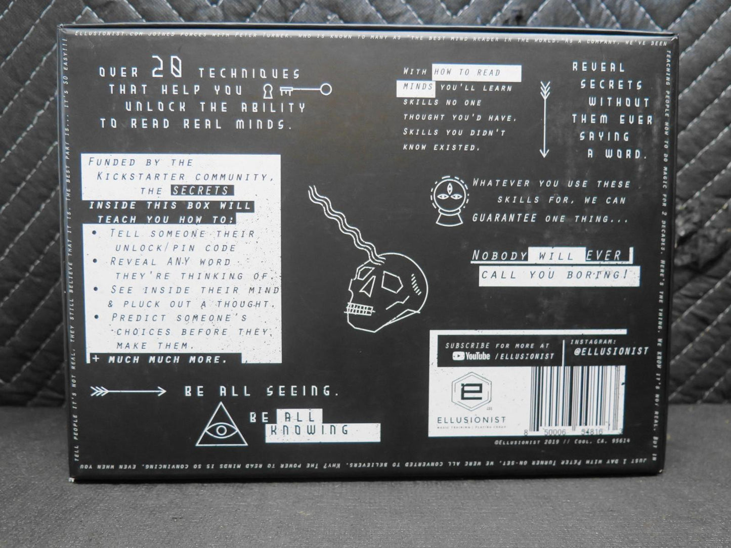 Ellusionist / Peter Turner How To Read Minds 2 - Rare & New (Open Box)