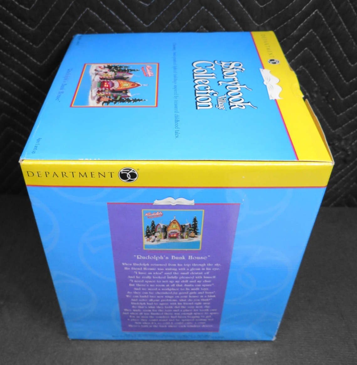 🍊 Vintage Dept 56 Storybook Village Collection Rudolph's Bunk House #13206