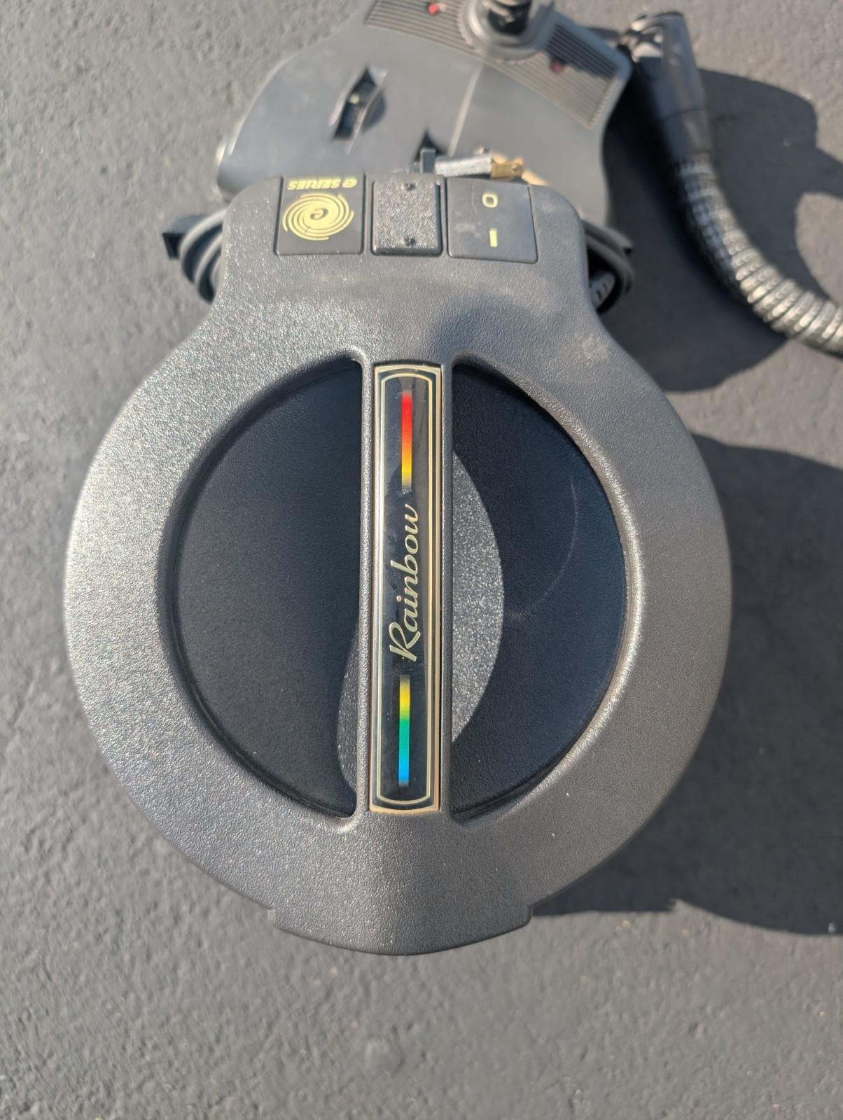 Rainbow Model E2 Gold Series Canister Vacuum 2 Speed with Power Head