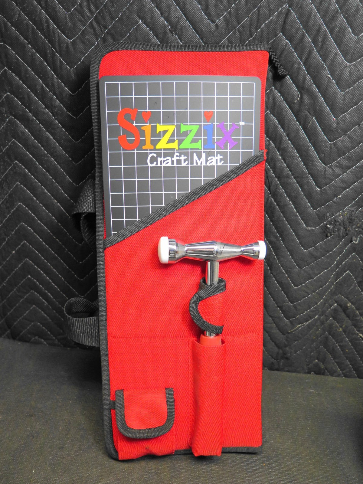 Sizzix Paddle Punch Craft Set Includes Mat Hammer and 14 Punch Paddles Scrapbook