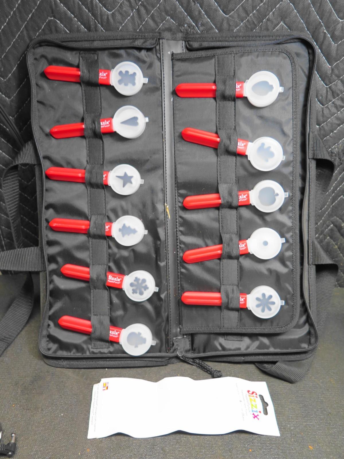 Sizzix Paddle Punch Craft Set Includes Mat Hammer and 14 Punch Paddles Scrapbook