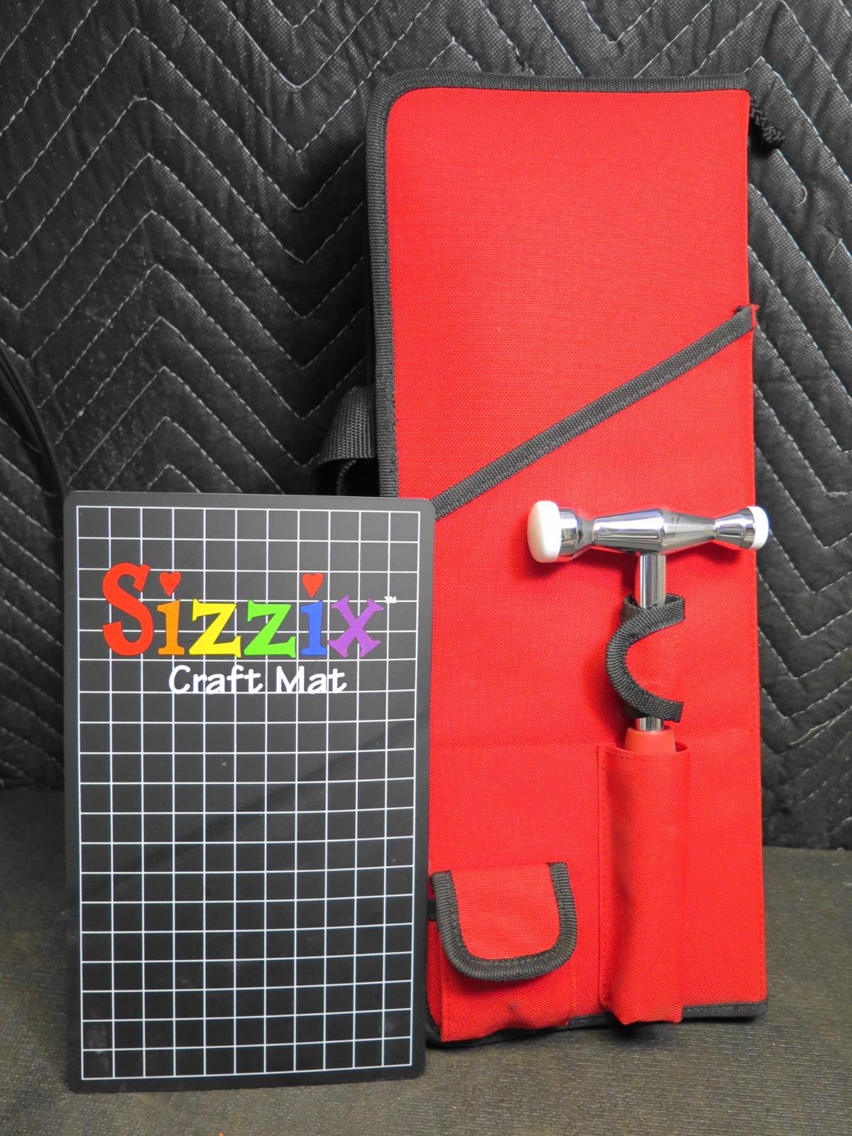 Sizzix Paddle Punch Craft Set Includes Mat Hammer and 14 Punch Paddles Scrapbook