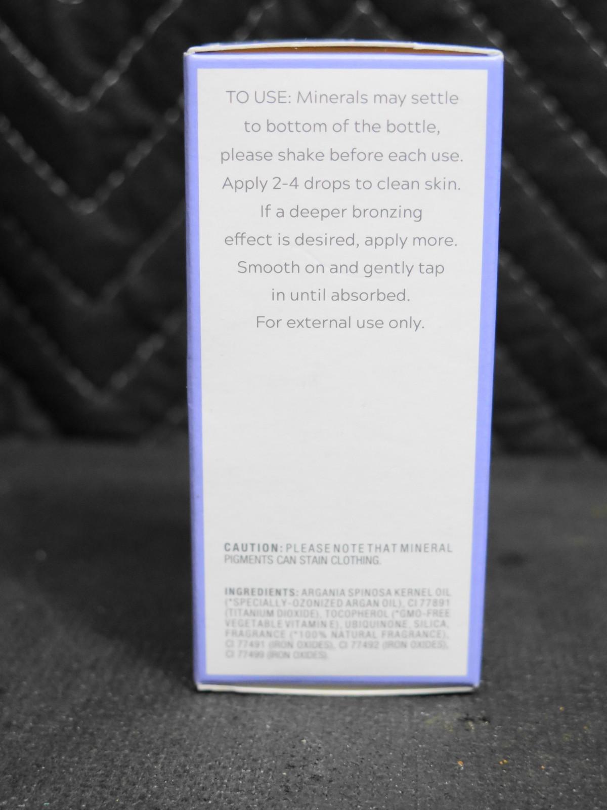 Active Argan TINTED OIL DROPS - 0.5oz NEW IN BOX - Free Shipping