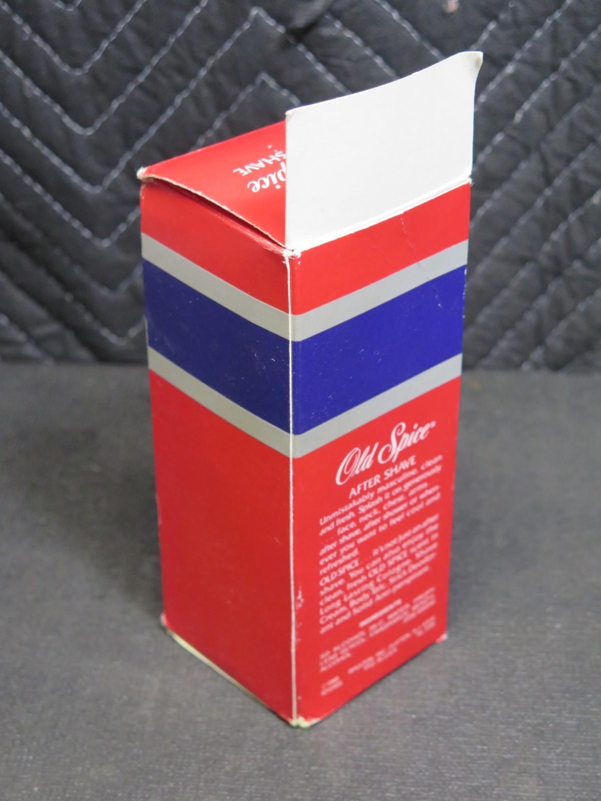 NOS 1988 Shulton Old Spice After Shave Lotion 8.5 oz Glass Bottle w/Star Cap VTG
